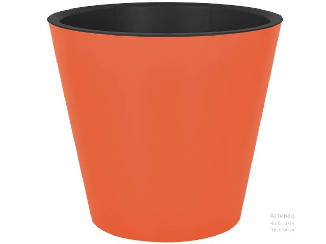 Горшок для цветов London 230 мм, 5л терракотовый